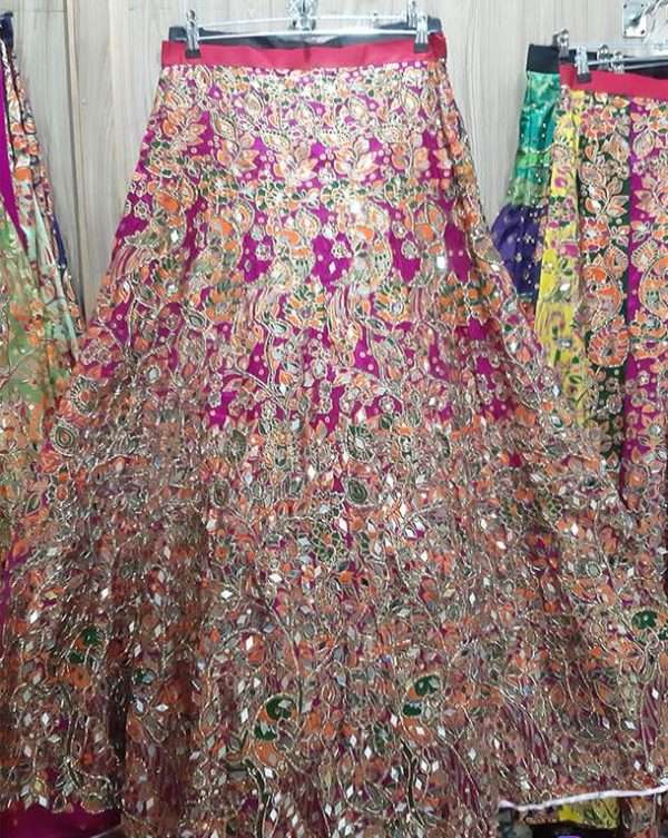 Kattan Silk Lehnga - Image 7