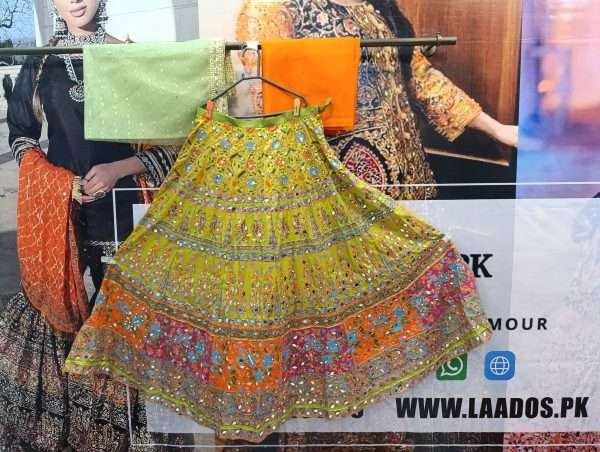 3 Piece Suits With Lehnga - Image 5