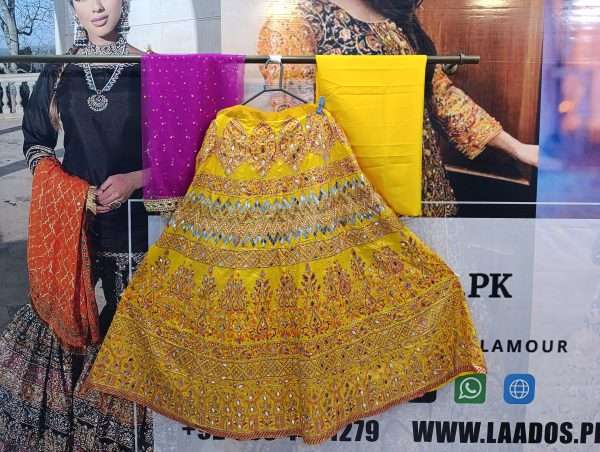 3 Piece Suits With Lehnga - Image 2