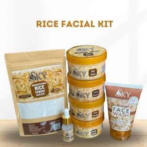 Sky Cosmetics 7 Steps Rice Brightening Facial Kit