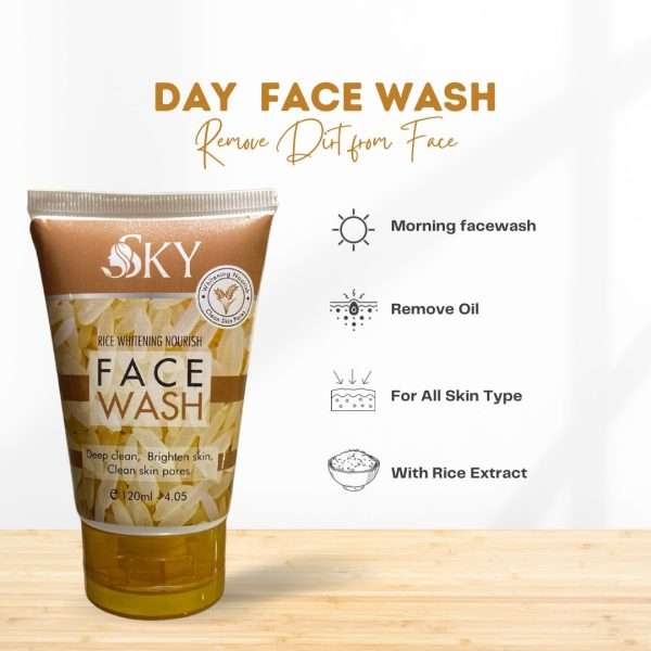 Sky Cosmetics 7 Steps Rice Brightening Facial Kit - Image 3